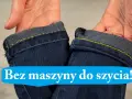 Jak podłożyć spodnie dżinsowe, aby uniknąć zniszczenia oryginalnego dołu