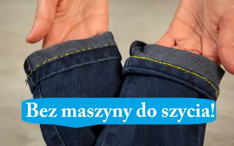 Jak podłożyć spodnie dżinsowe, aby uniknąć zniszczenia oryginalnego dołu